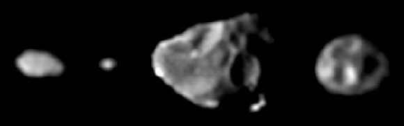 Jupiter's Inner Moons:November 27, 1997